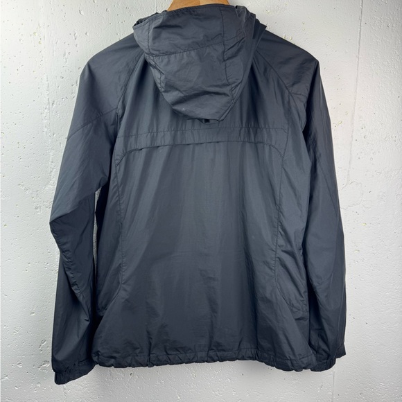 Columbia Men's Black Hooded Windbreaker Size Medium - Picture 2 of 14